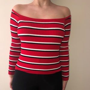 Kendall & Kylie Off the Shoulder Top